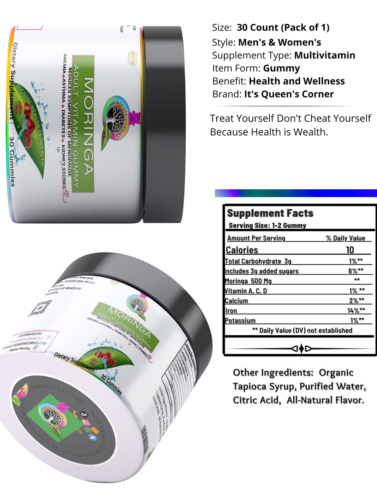 Moringa- Adult Supplement Gummy GenericBuy Supplements Australia