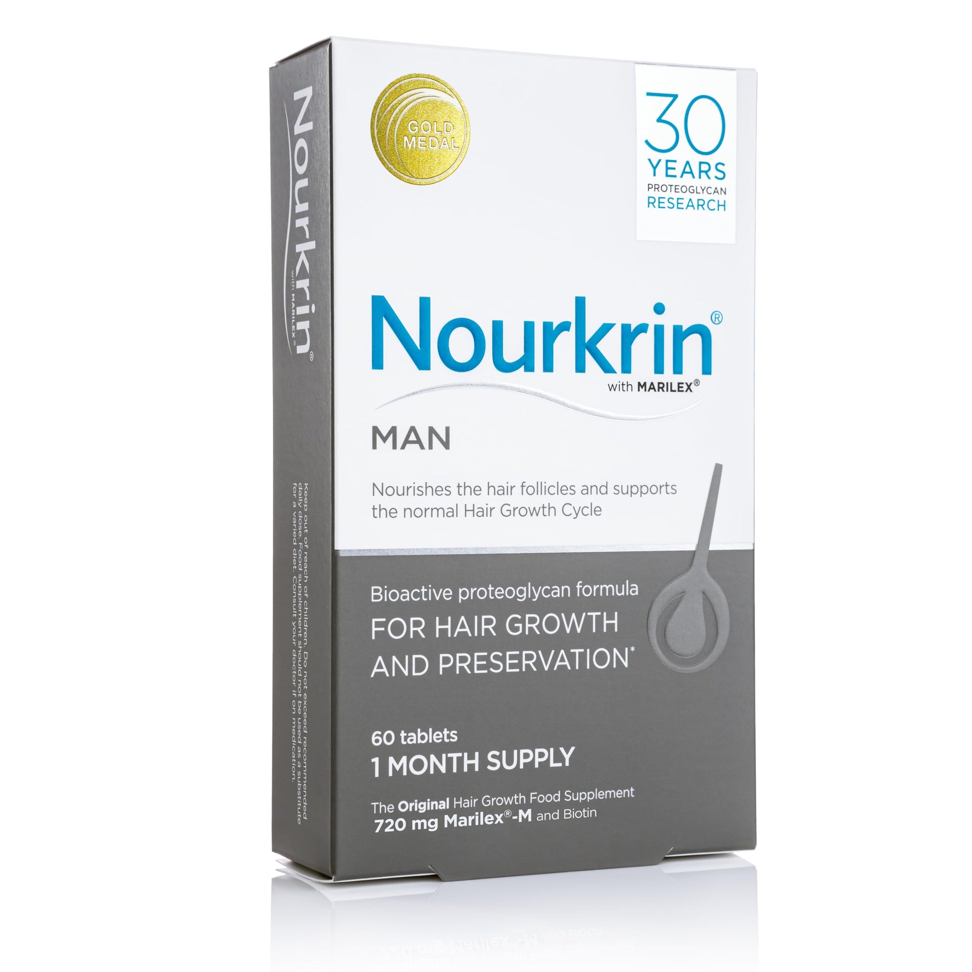 Nourkrin Man 60 Tablets (1 Month Supply) NourkrinBuy Supplements Australia