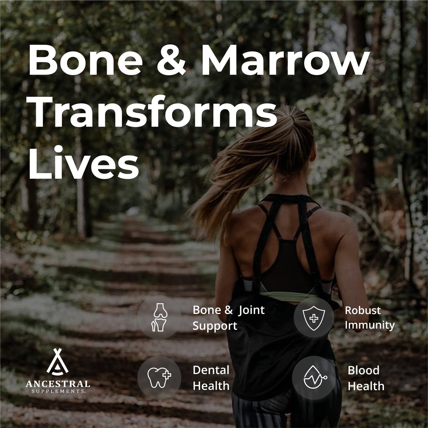 Ancestral Supplements Grass Fed Beef Bone and Marrow Supplement, Bone, Skin, Oral Health, and Joint Care Supplements Promote Whole Ancestral SupplementsBuy Supplements Australia