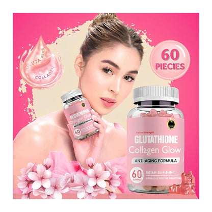 Glutathione Collagen Gummies, Glutathione Collagen Glow Gummies for Skin Care ECLAYABuy Supplements Australia