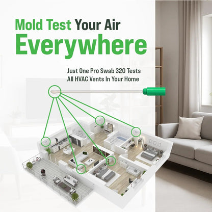 Microbial Mold Test Kit for Home - Indoor Air Quality and Surface Testing - Detects Black Mold, Mildew, and Fungi - Air and Surface Mold Detection Kit with Lab Analysis Included MICROBIAL MAINTENANCEBuy Supplements Australia