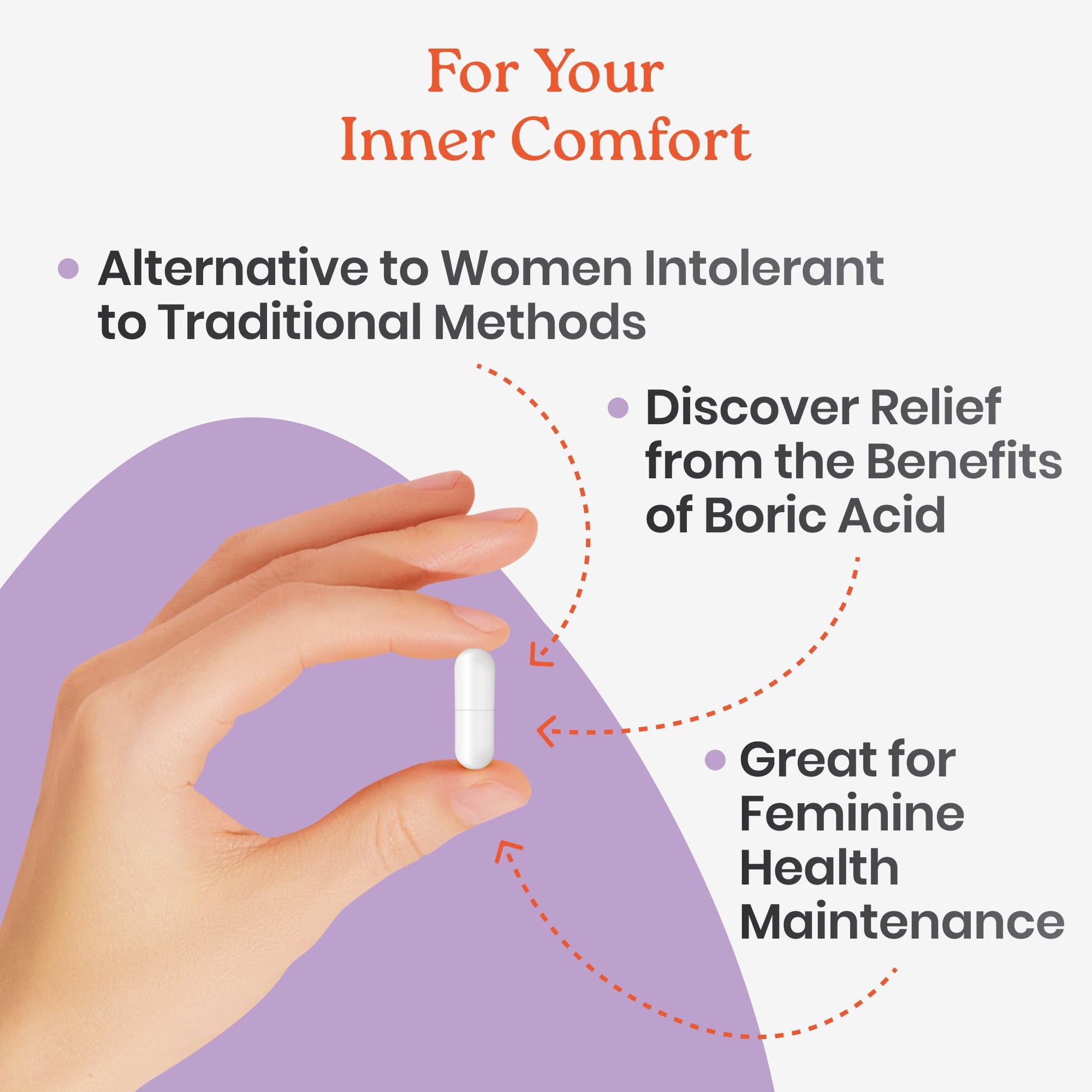 NewLife Naturals - Medical Grade Boric Acid Vaginal Suppositories - 600mg - 100% Pure Womens pH Balance Pills - Yeast Infection, BV - 60 Capsules: Made in USA NewLife NaturalsBuy Supplements Australia