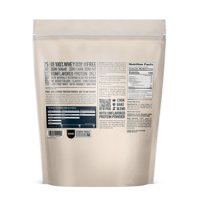 Isopure Unflavored Protein, Whey Isolate, 25g Protein, Zero Carb & Keto Friendly IsopureBuy Supplements Australia