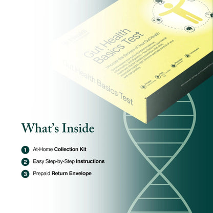 KiHealth – Gut Health Basics Test – at-Home Stool Test for Digestion, Inflammation, and Microbiome Balance – at-Home Kit KihealthBuy Supplements Australia