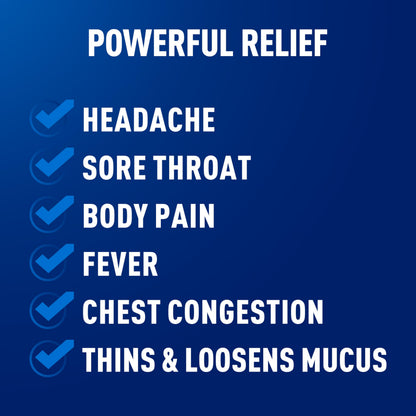 Mucinex Rapid Clear Maximum Strength Cold Medicine & Expectorant, Fever, Pain, Headache, & Excess Mucus Relief with Acetaminophen & Guaifenesin, Rapid Release Caplets for Adults, 20 Count Mucinex buy supplements Au