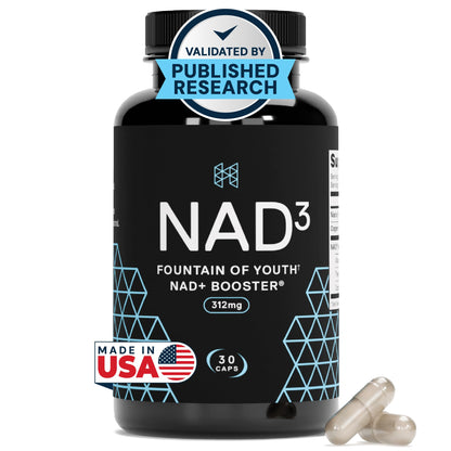 HPN NAD+ Booster – Nicotinamide Riboside Alternative (NAD3) for Men & Women | Anti Aging NRF2 Activator, 312 mg per Serving – Natural Energy Supplement for Longevity & Cellular Health, 30 Veggie Pills HPNBuy Supplements Australia