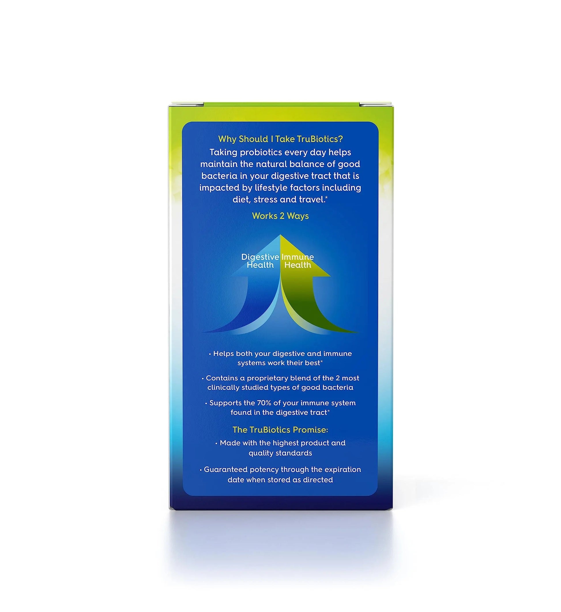 TruBiotics Probiotics for Digestive & Immune Health, Supports Regularity & Helps Relieve Abdominal Discomfort, Gas & Bloating, 2 Clinically Studied Probiotic Strains, Plus Prebiotics, 30 Capsules TruBioticsBuy Supplements Australia