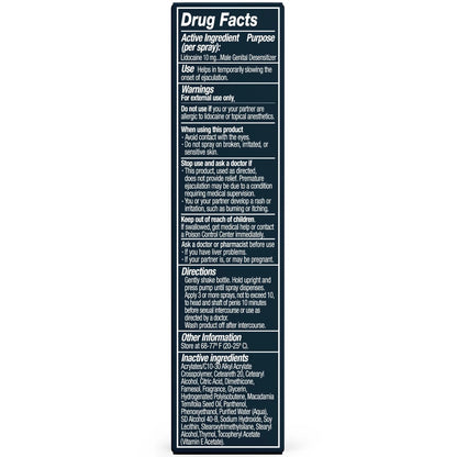 Promescent Desensitizing Delay Spray for Men Clinically Proven to Help You Last Longer in Bed - Better Maximized Sensation + Prolong Climax for Him, 2.6 ml Promescent buy supplements Au