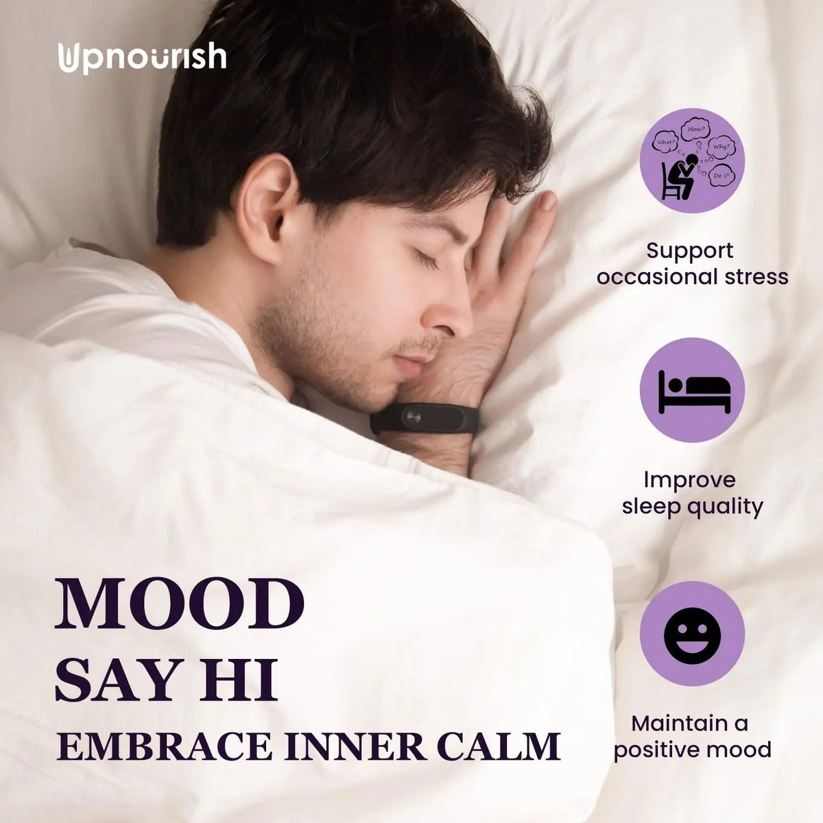 UpNourish Organic Ashwagandha Saffron Supplements with Probiotics - Stress Relief, Mood Enhancer, Calm Happy Pills Support Fatigue Focus Clarity with L-Theanine, Rhodiola, 30 Vegan Capsules UpNourish buy supplements Au