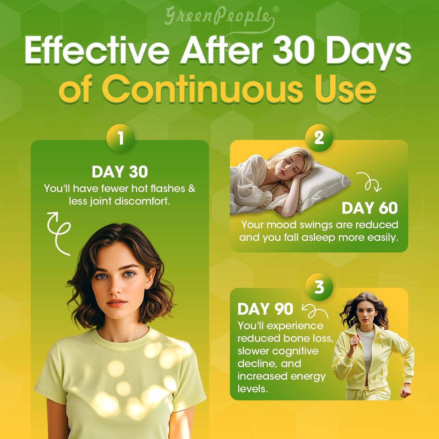 GREENPEOPLE Menopause Supplements for Women - Black Cohosh & Ashwagandha for Hot Flashes, Night Sweats, Mood Swings, Hormonal Balance Support,10 Billion CFU Probiotic - 120 Capsules Vegan Gluten-Free GREENPEOPLEBuy Supplements Australia
