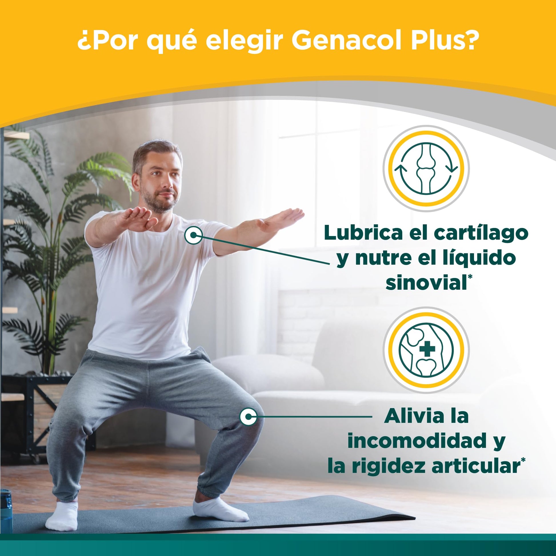 Genacol Plus – Glucosamine and Collagen Joint Supplement, Lubricates, Protects and Maintains Heathy Joints, Relieves Joint Discomfort Plus, 180 Capsules (60-Day Supply) GenacolBuy Supplements Australia