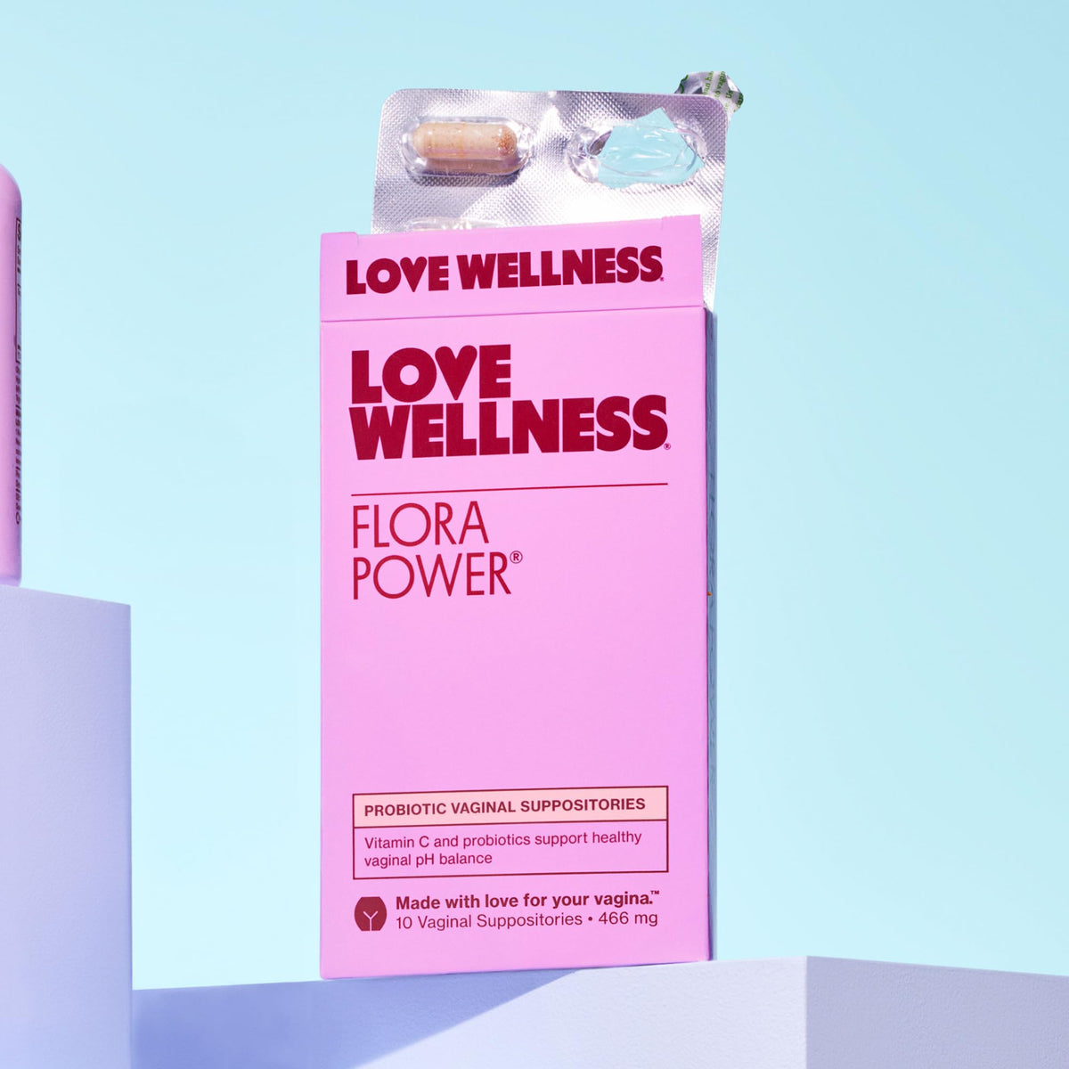 Love Wellness Flora Power | Vaginal Probiotic Suppositories with Vitamin C | Supports pH Balance & Vaginal Health | Fragrance-Free, Non-GMO & Paraben-Free | 10 Count Love WellnessBuy Supplements Australia