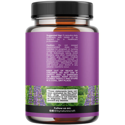 Complete Perimenopause Supplement for Women - Multibenefit Menopause Ease for Women with Maca Root Vitex Berry & Black Cohosh for Hot Flashes Night Sweats Hormone Balance and Mood Support - 120 Count Natures CraftBuy Supplements Australia