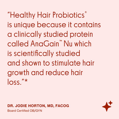 Love Wellness Healthy Hair Probiotics | Support Hair Growth with Biotin and Vitamin B12 & B6 | Supplement for Healthy Scalp & Thicker, Fuller Looking Hair | Safe & Effective | 30 Capsules Love WellnessBuy Supplements Australia