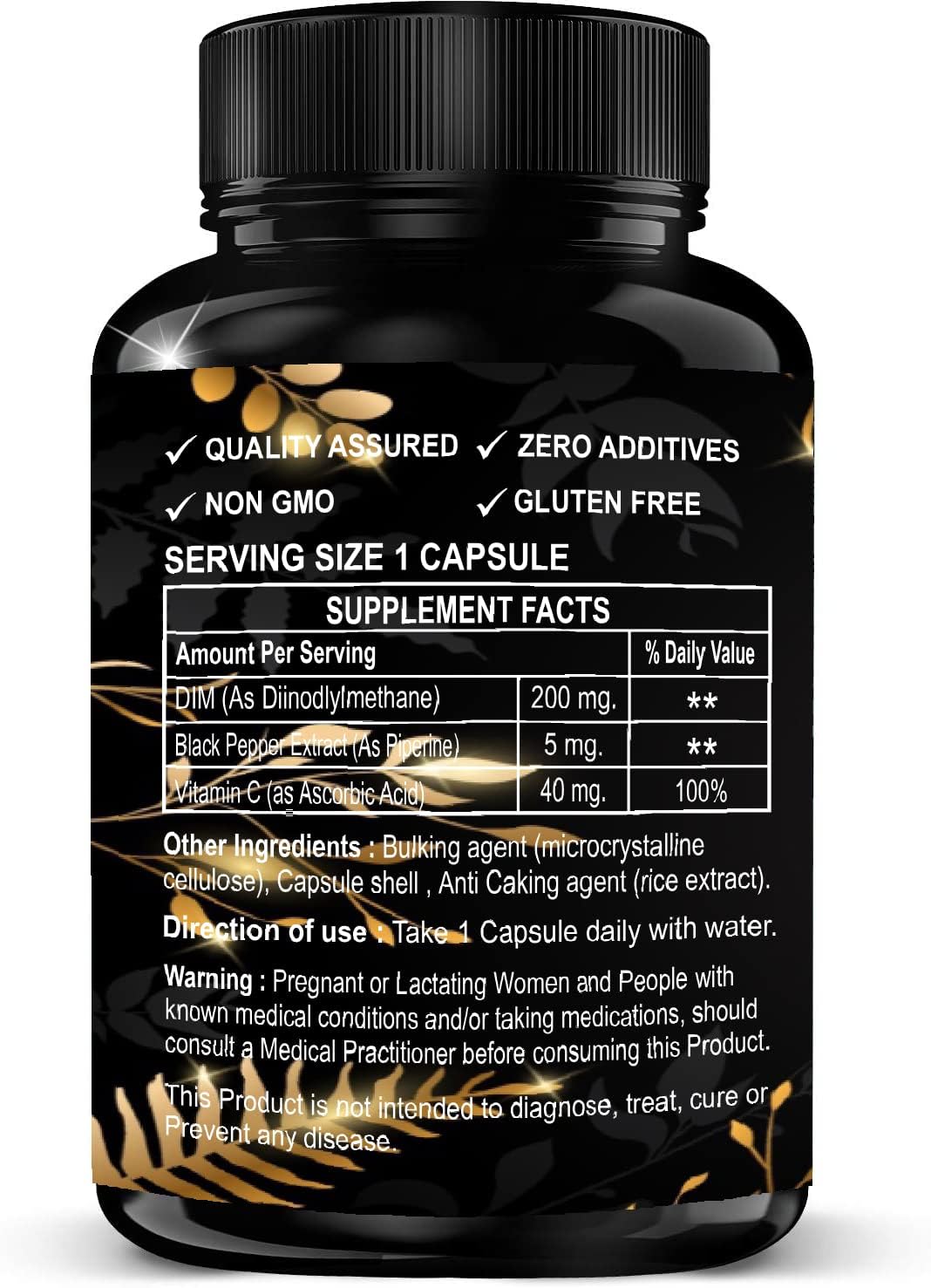 DIM Supplement 200 mg | Estrogen Balance for Women & Men | Hormone Balance, Hormonal Acne Supplements GenericBuy Supplements Australia