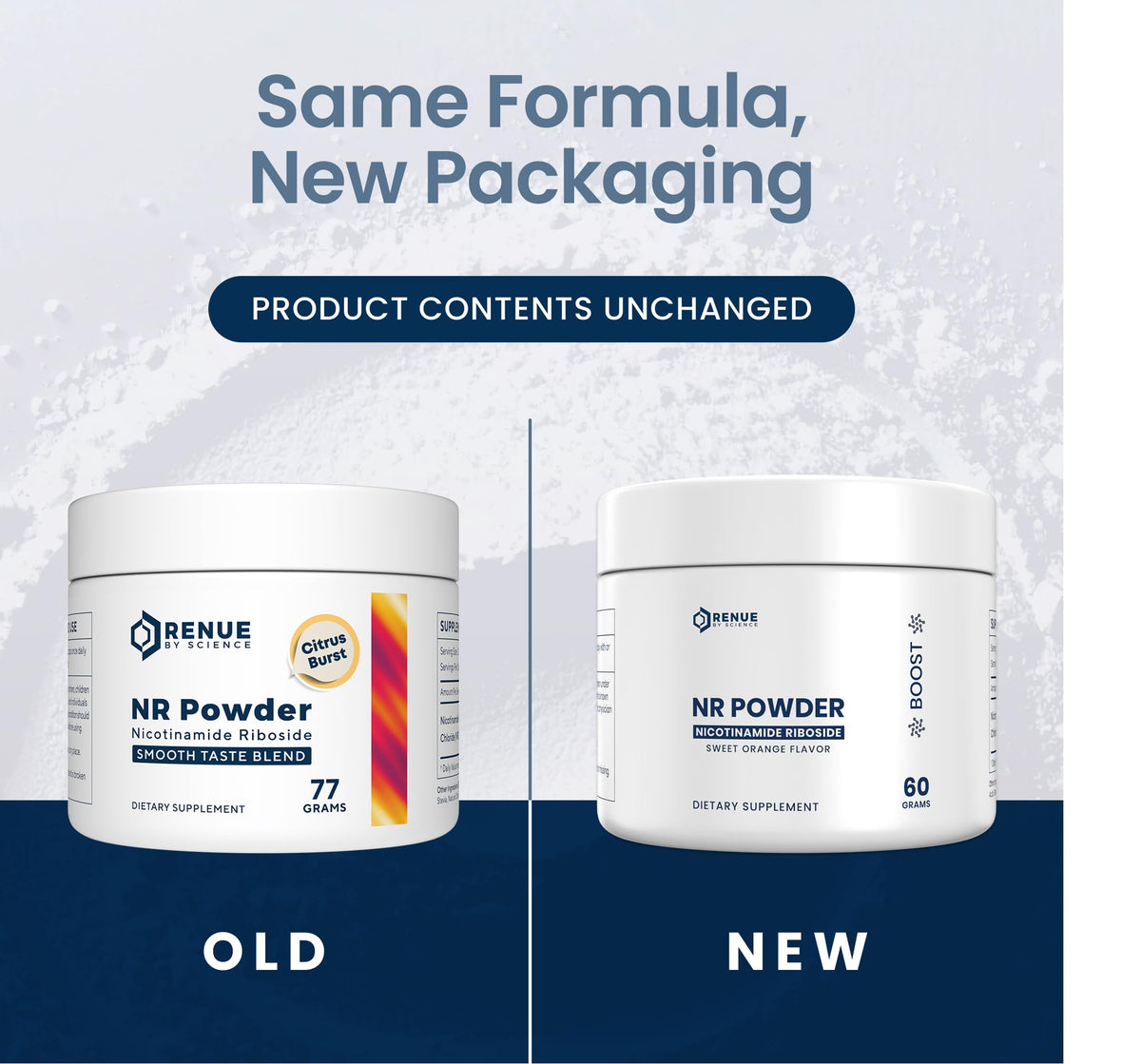Renue By Science Nicotinamide Riboside | 1000mg Nicotinamide Powder - High Strength NR NAD Powder Sublingual Citrus Burst Flavor | Manufactured in The USA & Third-Party Tested | 60 Servings Renue By ScienceBuy Supplements Australia