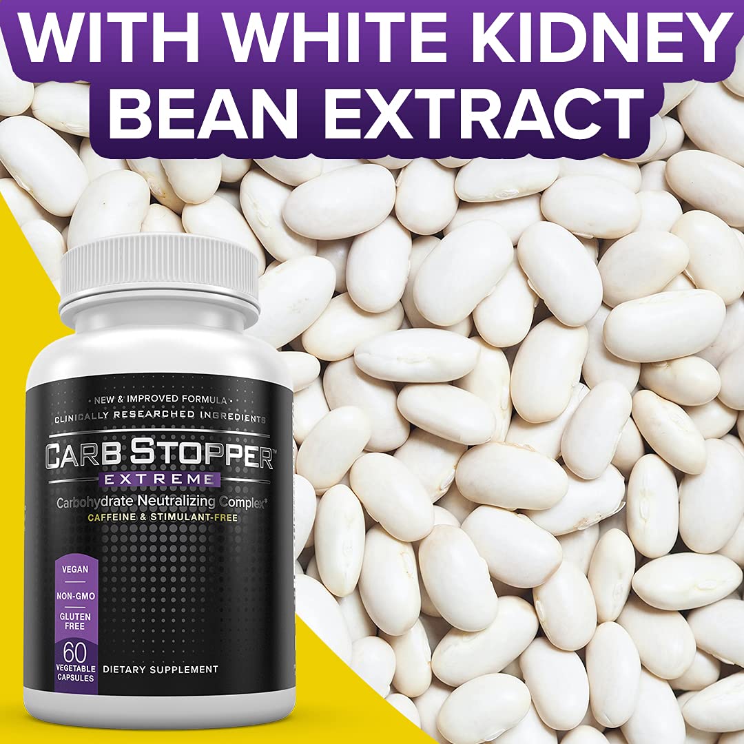 Carb Stopper Extreme (5 Bottles Maximum Strength, Natural Carbohydrate and Starch Carb Stopper ExtremeBuy Supplements Australia