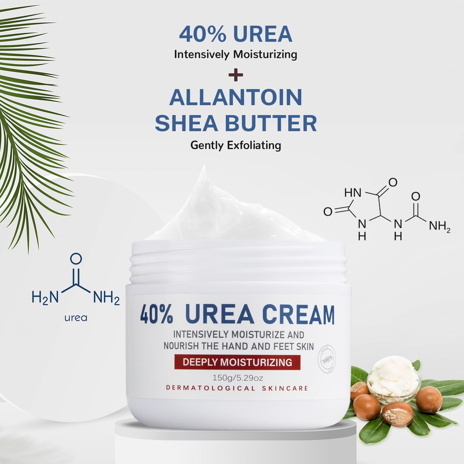 OUKEYA Urea Cream 40 Percent,Foot & Hand Cream for Dry Cracked,Urea Lotion for Feet Maximum Strength OUKEYA buy supplements Au