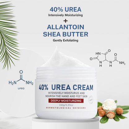 OUKEYA Urea Cream 40 Percent,Foot & Hand Cream for Dry Cracked,Urea Lotion for Feet Maximum Strength OUKEYA buy supplements Au