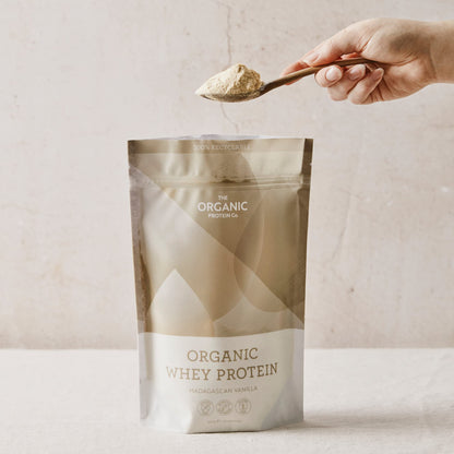 The Organic Protein Co. - Madagascan Vanilla Organic Whey Protein Powder The Organic Protein CompanyBuy Supplements Australia
