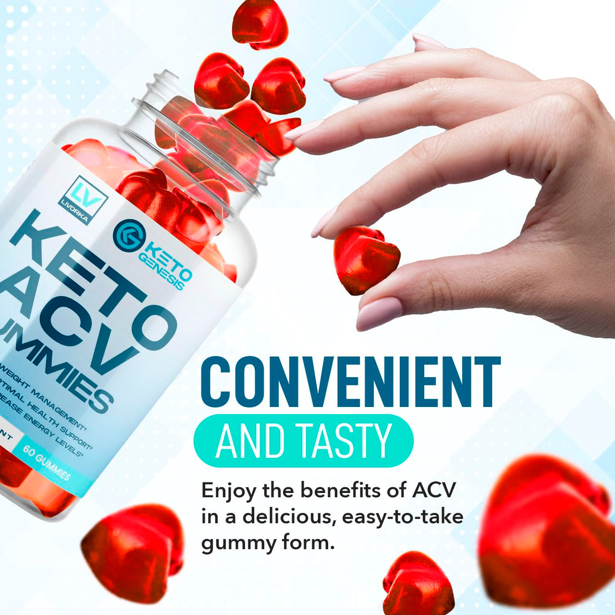 5 Pack - Keto Genesis Keto ACV Gummies Advanced Weight Loss, Genesis ACV, Genesis LIVORKABuy Supplements Australia