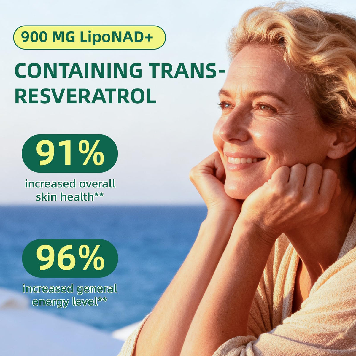 CodinAgrin NAD+ Supplement with Resveratrol 900mg Nicotinamide Adenine Dinucleotide Complex for Cellular Energy Repair, Anti-Aging & Mental Clarity Support, Non-GMO, Vegetarian Friendly, 100 Capsules CodinAgrinBuy Supplements Australia