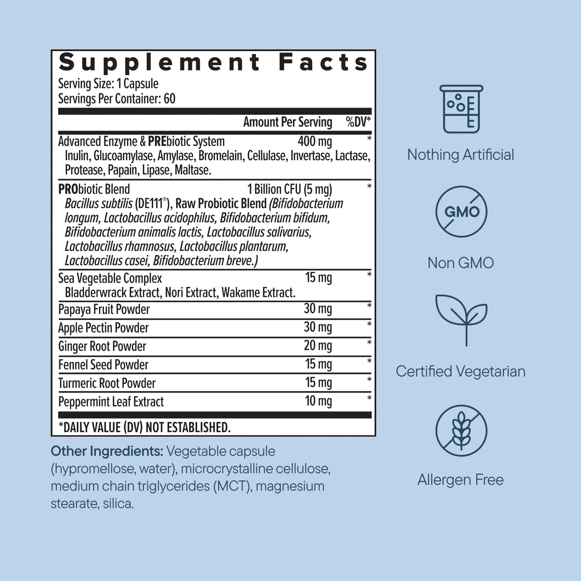 Zenwise Health 3-in-1 Womens Probiotic Supplement for Digestive, Gut Flora & Vaginal Health - Daily Probiotics & Prebiotics for Women with Digestive Enzymes Supports Bloating & Gas Relief - 60 Count Zenwise HealthBuy Supplements Australia