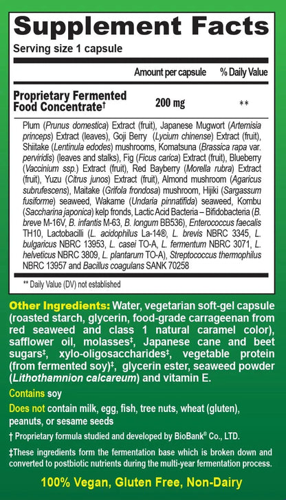 Essential Formulas Dr. Ohhira’s Probiotics Original Formula with 3 Year Fermented Prebiotics, Live Active Probiotics and The only Product with Postbiotic Metabolites, 60 Capsules Essential FormulasBuy Supplements Australia