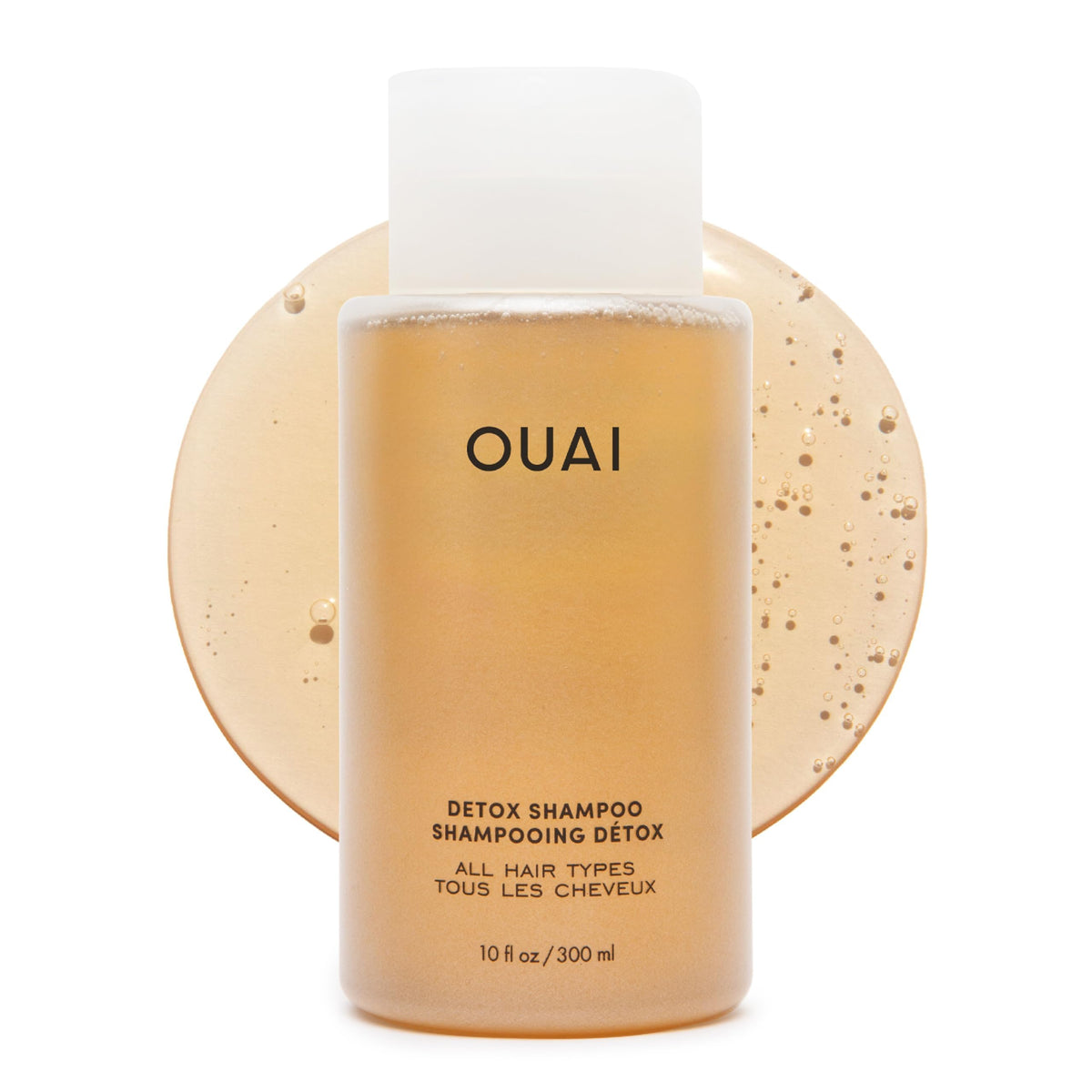 OUAI Detox Shampoo - Clarifying Shampoo for Build Up, Dirt, Oil, Product and Hard Water - Apple Cider Vinegar & Keratin for Clean, Refreshed Hair - Sulfate-Free Hair Care (10 oz) OUAIBuy Supplements Australia