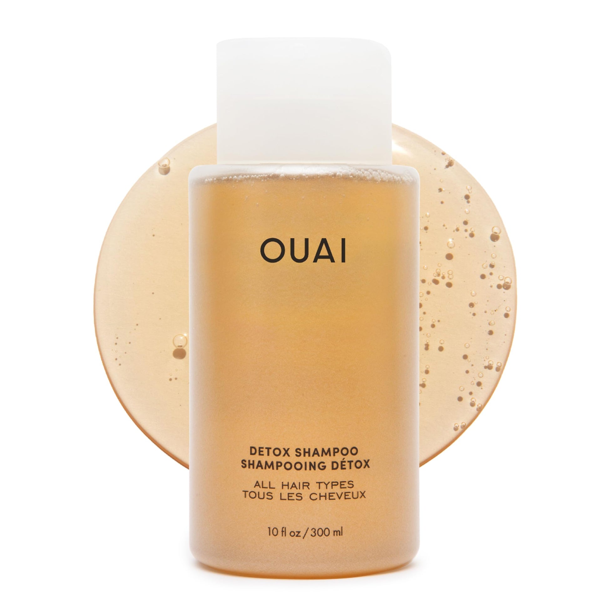 OUAI Detox Shampoo - Clarifying Shampoo for Build Up, Dirt, Oil, Product and Hard Water - Apple Cider Vinegar & Keratin for Clean, Refreshed Hair - Sulfate-Free Hair Care (10 oz) OUAIBuy Supplements Australia