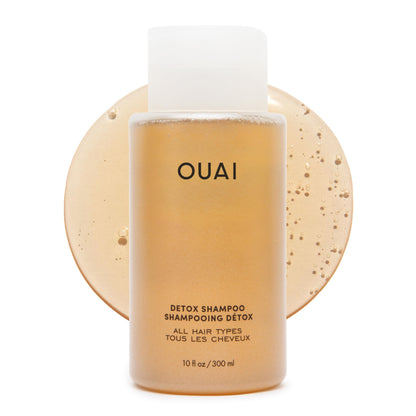 OUAI Detox Shampoo - Clarifying Shampoo for Build Up, Dirt, Oil, Product and Hard Water - Apple Cider Vinegar & Keratin for Clean, Refreshed Hair - Sulfate-Free Hair Care (10 oz) OUAIBuy Supplements Australia