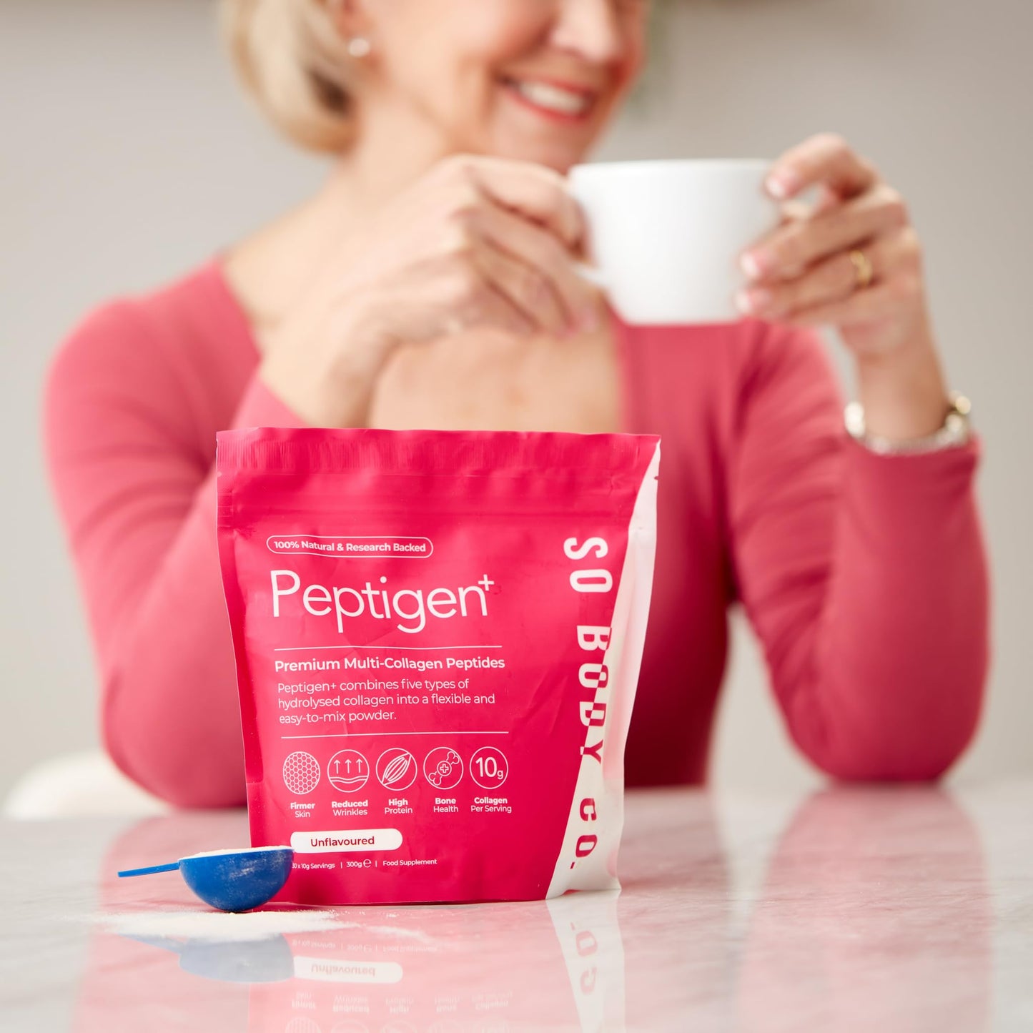 SoBodyCo Premium Collagen Supplement, Unique 5 Types of Collagen Powder, 300000mg, Collagen Peptides, Collagen So Body CoBuy Supplements Australia