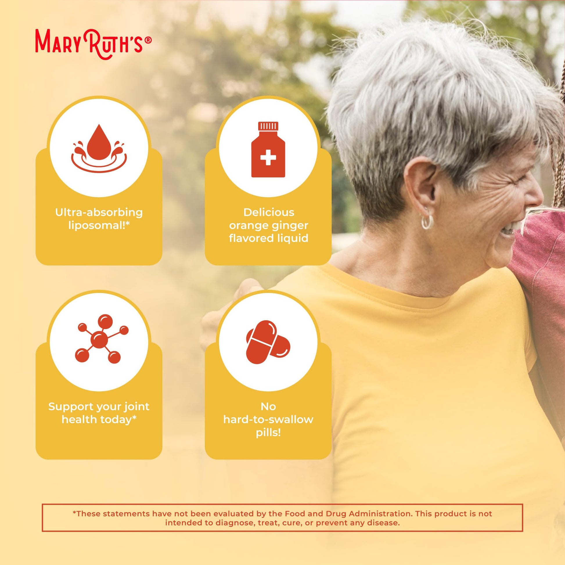 MaryRuth Organics | Liposomal Turmeric & DHA | Curcumin | Ginger Root Oil | Algal DHA & Vitamin E | Cognitive Function | Mood Support | Joint Health | Liquid Supplement | 15.22 oz MARYRUTH'SBuy Supplements Australia