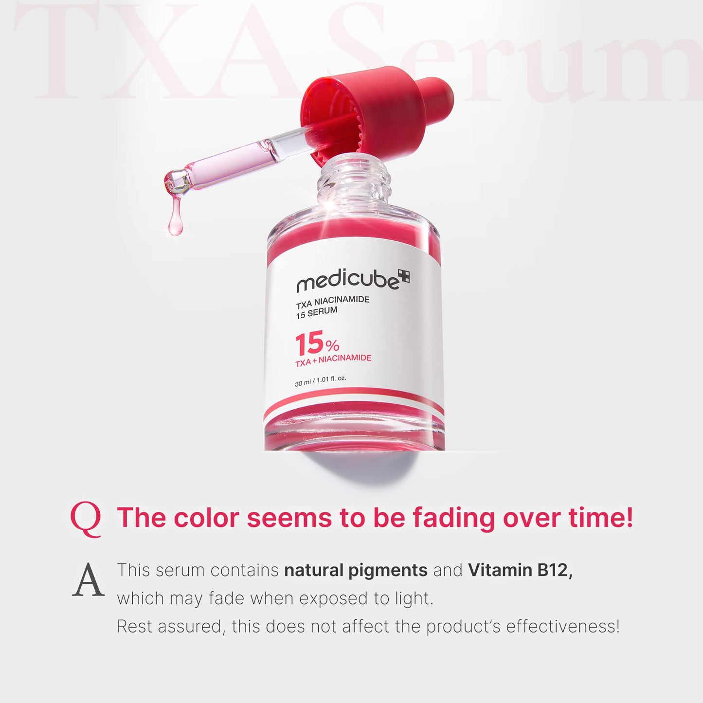 medicube TXA+Niacinamide 15% Glow Facial Serum for After Spot Care | All-in-One Daily