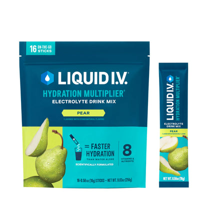 Liquid I.V.® Hydration Multiplier - Pear | Electrolyte Powder Drink Mix | 1 Pack (16 Servings) Liquid I.V.Buy Supplements Australia