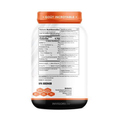 INVIGOR8 Superfood Grass Fed Whey Protein Isolate Shake Chocolate Brownie Gluten INVIGOR8Buy Supplements Australia