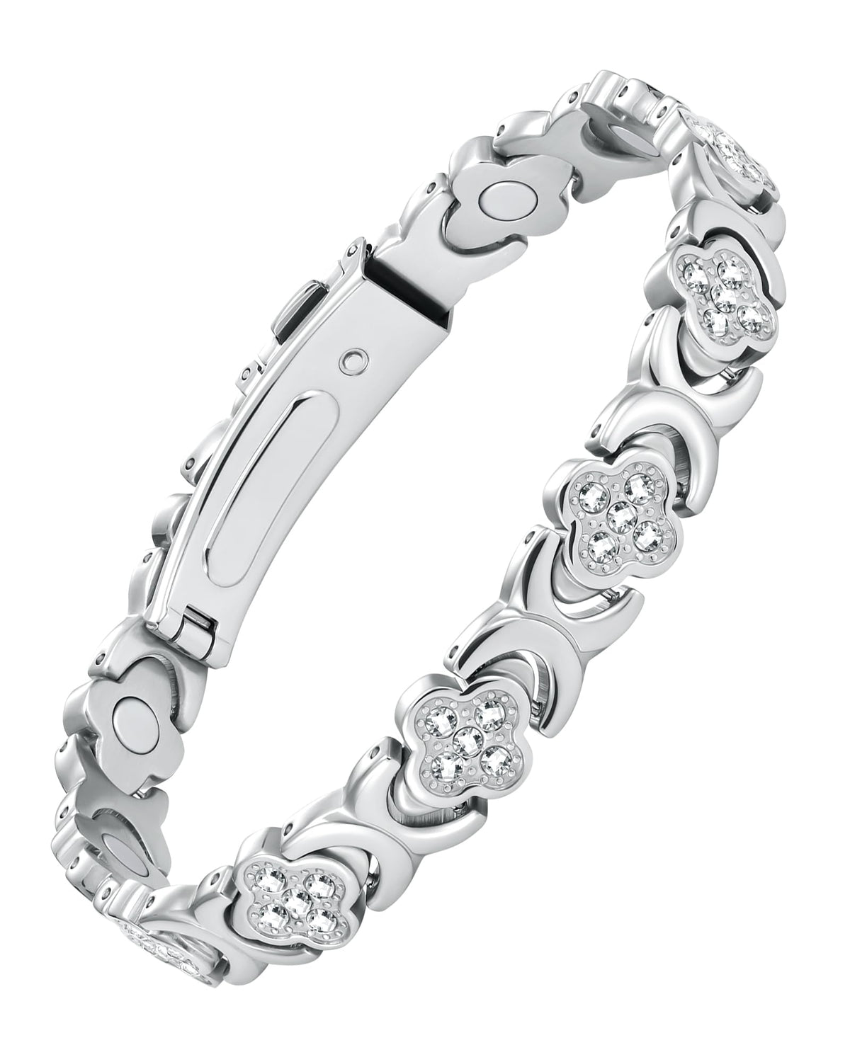 Feraco Ultra Strength Magnetic Bracelets for Women with Neodymium Therapy Magnets 