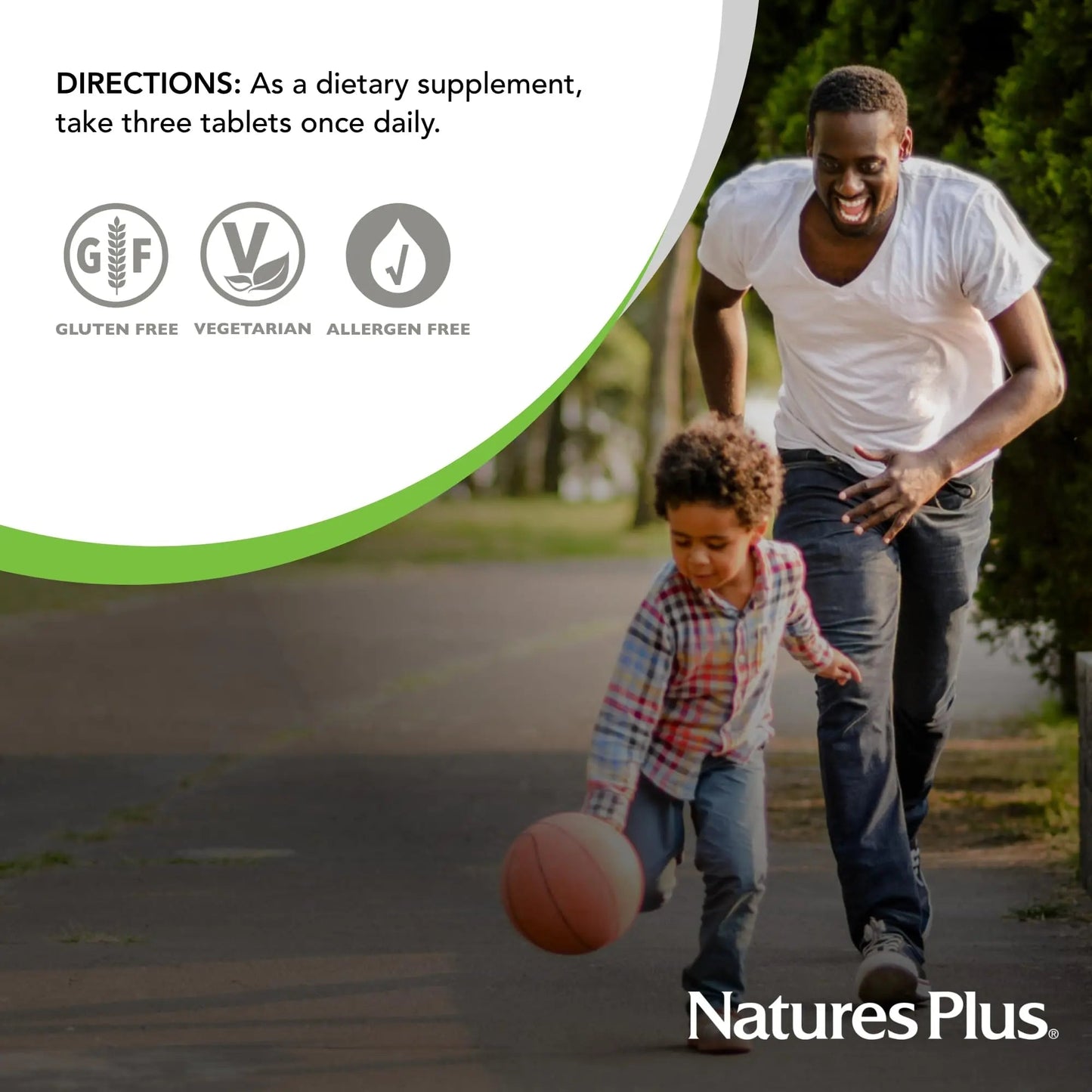 NaturesPlus Source of Life Gold Multivitamin - 180 Tablets - with Vitamins D3 & B12 - Blood, Bone & Immune Support - Vegetarian & Gluten Free - 60 Servings NaturesPlus