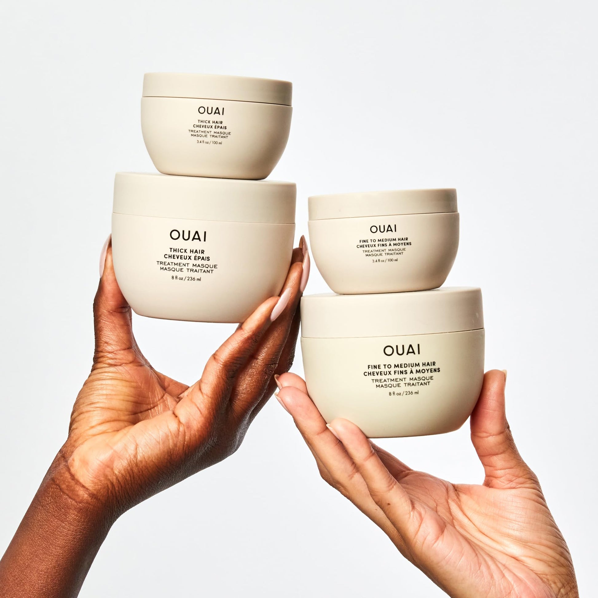 OUAI Fine to Medium Hair Treatment Masque - Mask for Hair Repair, Hydration and Shine - With Shea Butter, Keratin and Panthenol - Paraben, Phthalate and Sulfate Free (3.4 Oz) OUAIBuy Supplements Australia