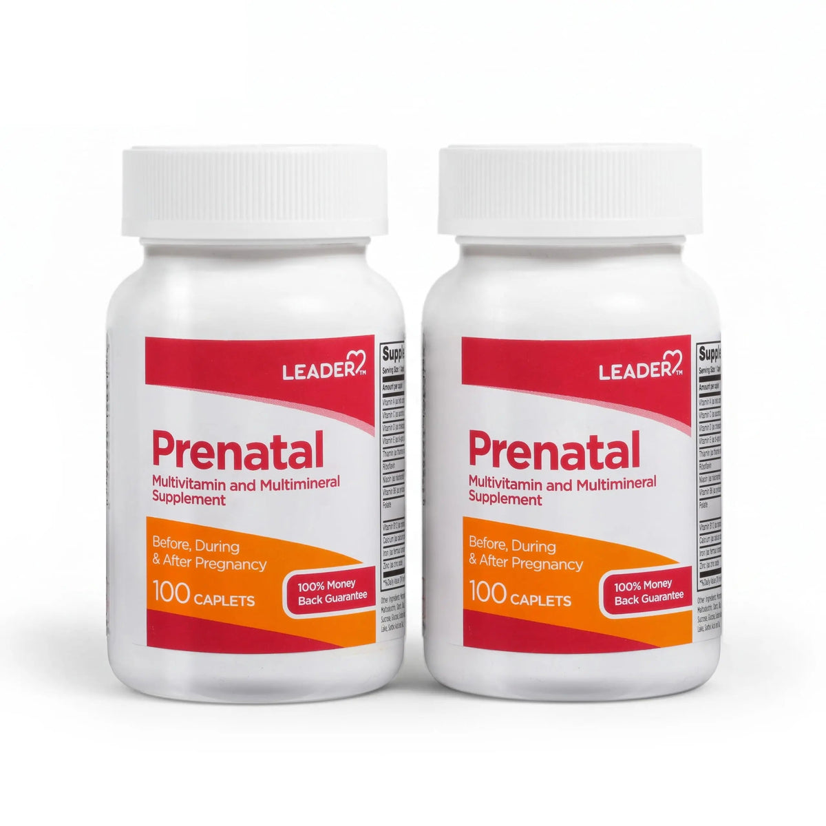 Leader Prenatal Multivitamin with 800mcg Folic Acid & Essential Nutrients for Healthy Pregnancy & Fetal Development, High Potency Vitamin LeaderBuy Supplements Australia