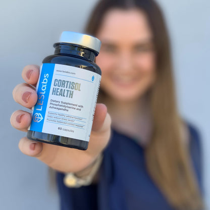 LES Labs Cortisol Health – Stress Relief, Balanced Cortisol Response, Relaxation & Deep Sleep – Phosphatidylserine, Magnesium, Magnolia Bark, Rhodiola Rosea & Ashwagandha – Non-GMO – 60 Capsules LES LabsBuy Supplements Australia