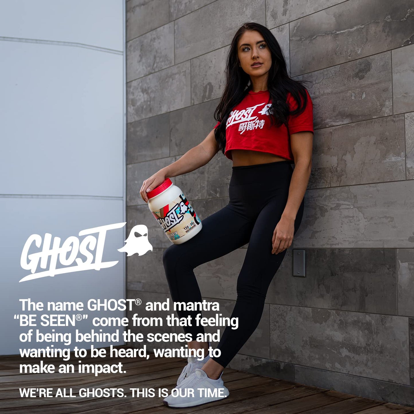 GHOST Whey Protein Powder, Milk Chocolate - 2LB Tub, 25G of Protein - Flavored Isolate GHOSTBuy Supplements Australia