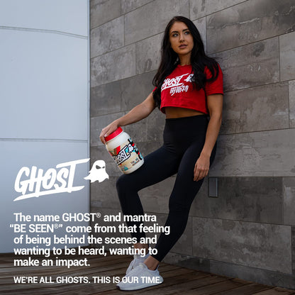 GHOST Whey Protein Powder, Milk Chocolate - 2LB Tub, 25G of Protein - Flavored Isolate GHOSTBuy Supplements Australia
