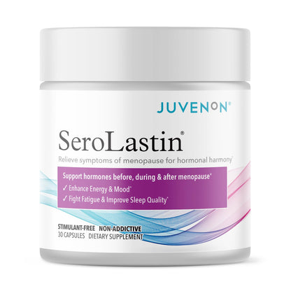 Juvenon Menopause Supplements for Women Mood Support, Hot Flashes Relief, Peri-Menopausal Support, Hormone Balance, Promote Calm, Energy, Clarity, Sleep, Natural Herbal Supplement, (30 Capsules) JuvenonBuy Supplements Australia