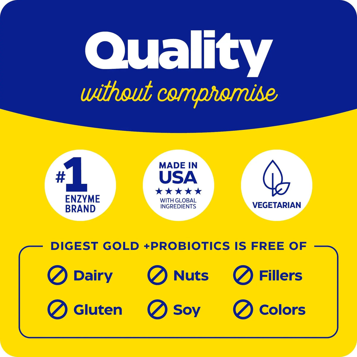Enzymedica Digest Gold + Probiotics, 2-in-1 Digestive Enzymes & Probiotic Support, Promotes Gut Health with 1 Billion Active Cultures, 180 Capsules Enzymedica buy supplements Au