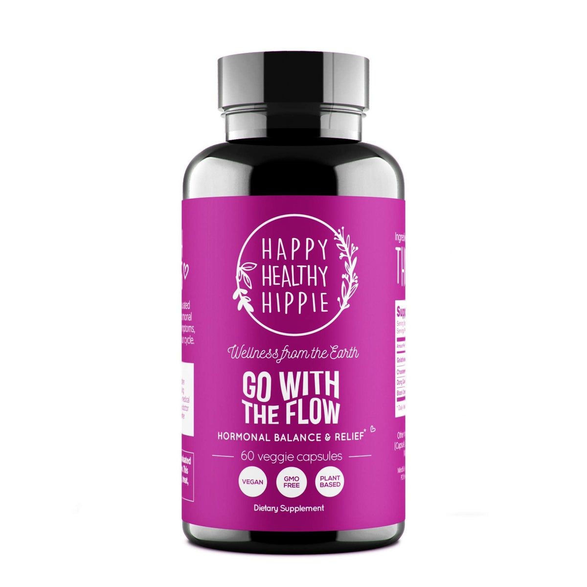 Hormone Balance for Women – PMS Support Supplement, Menopause & Perimenopause | Bloating Relief, Menstrual Cramp, Mood, PMDD | Chasteberry Supplements, Black Cohosh, Dong Quai | Vegan, Non-GMO, 60 Ct Happy Healthy HippieBuy Supplements Australia