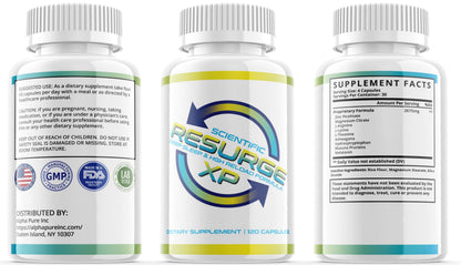Alpha Pure Scientific Resurge XP Deep Sleep Support Formula 120 Capsules Alpha PureBuy Supplements Australia