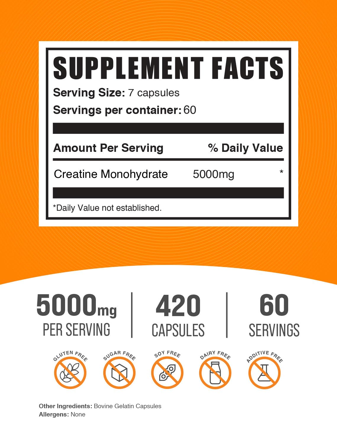 BULKSUPPLEMENTS.COM Creatine Monohydrate Capsules - Micronized Creatine Monohyd BULKSUPPLEMENTS.COMBuy Supplements Australia