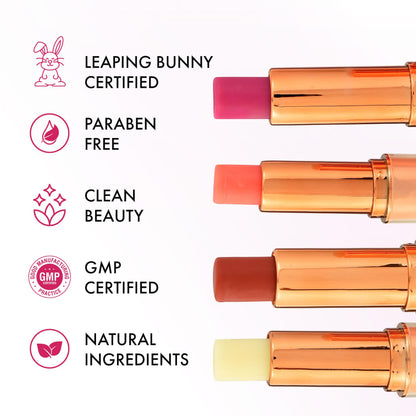 Clinexil Lip Balm – Hydrating Lip Repair with Cold-Pressed Oils, 10% Squalane, Vitamin E & Ceramides