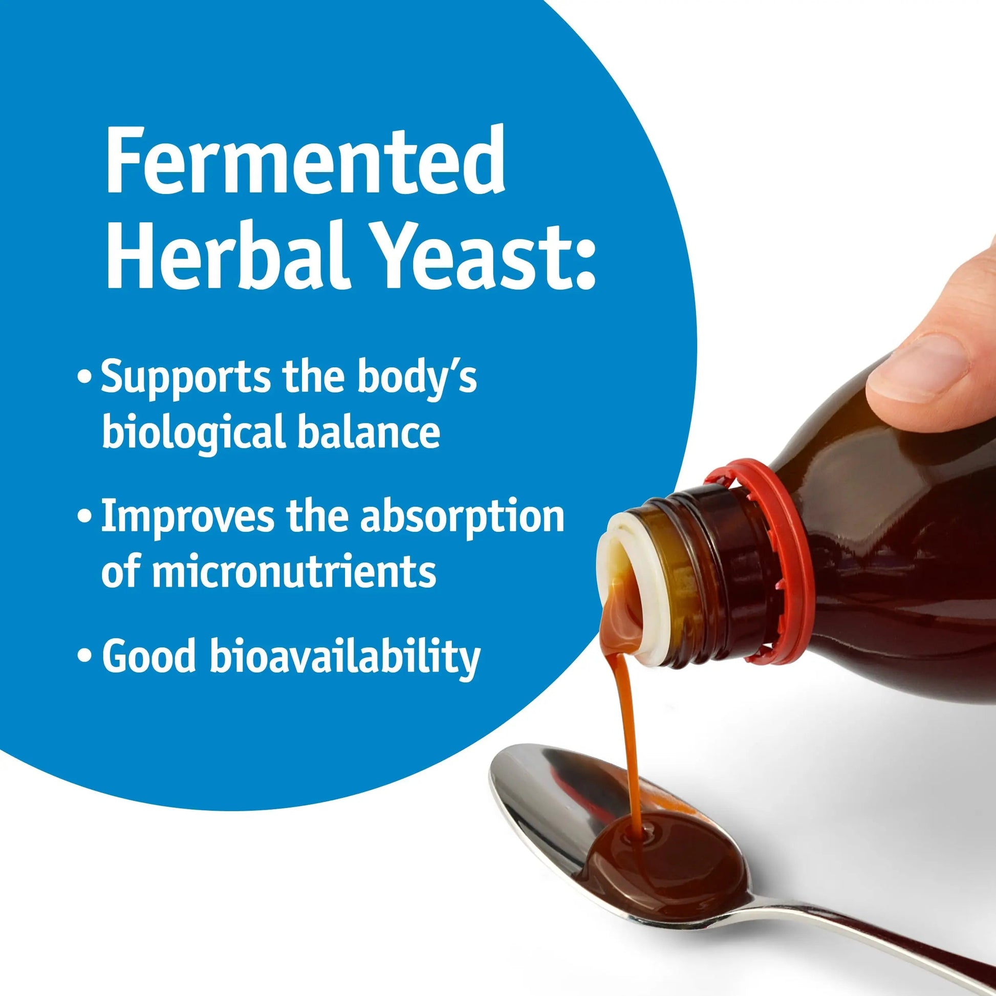 Strath Fermented Herbal Yeast Postbiotic - (8.4 Fl oz) Daily Nutritional Food Supplement Liquid | Supports Metabolism | Vegetarian | Lactose-Free | No Artificial Additives Bio-StrathBuy Supplements Australia